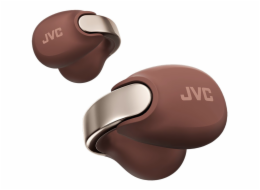 JVC HA-NP1TTU - otevřené sluchátka TWS typu Earcuff, vínová