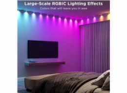 Govee RGBIC stropní LED String Downlights 5m