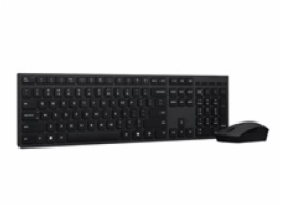 LENOVO klávesnice a myš bezdrátová Professional Wireless Rechargeable Keyboard and Mouse Combo AI - CZ/SK