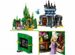 LEGO 75689 Zlověstné Smaragdové město a hrad Kiamo Ko, stavebnice
