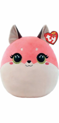 Maskota Meteor Ty Squishy Pink Fox Roxie 22 cm