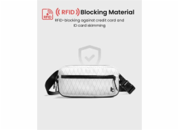 TomToc taška Aviator T35 X-Pac Chest Bag L - White