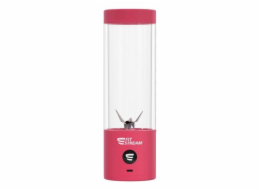 FitStream Pro Viva Magenta, přenosný, USB nabíjecí mixér