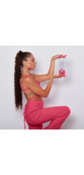 FitStream Pro Viva Magenta, přenosný, USB nabíjecí mixér