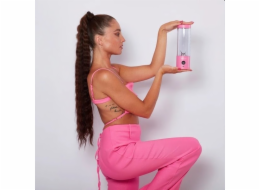 FitStream Pro Pink , přenosný, USB nabíjecí mixér