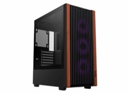 1stCOOL skříň G6 Noble, Mid Tower, ATX, AU, Průhledná Bočnice, Černá