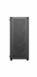 VeinX case BR15A Mid Tower, bez zdroje, 2x USB3.0, 1x USB2.0, 4x 120mm ARGB Fan, 1x ARGB Controller, černá