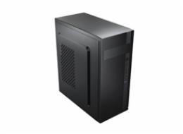 VeinX case ID02A Mid Tower, bez zdroje, 1x USB3.0, 1x USB2.0, černá