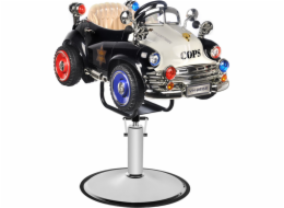 Activeshop Dětské kadeřnické křeslo s motivem policejního auta B082
