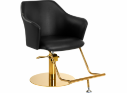 Activeshop Gabbiano Marbella kadeřnické křeslo zlato černá