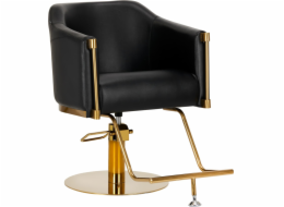 Activeshop Gabbiano Burgos kadeřnické křeslo zlato černá