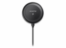 Magnetický držák do auta ALIGATOR pro MagSafe s bezdrátovým nabíjením 15W, do ventilační mřížky