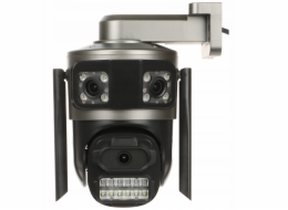 IP KAMERA VENKOVNÍ OTOČNÁ ICSEE-W91SD-3 Wi-Fi Plnobarevná PANORAMA 3 X 3 Mpx 3 X 3,6 mm
