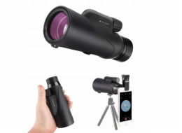 Kf Monokulární dalekohled K&F ZOOM 8x 42mm BaK4 IP68 + pouzdro, stativ, držák telefonu