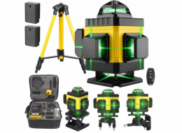 ExtraLink | Sada 4D laserové nivelační křížové nivelační soupravy se stativem |