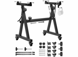 Mozos Stativový stojan KSX6 s kolečky pro klávesové nástroje a klavír