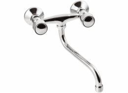 Invena Nástěnná kuchyňská baterie Modena, chrom (BC-12-FOS)