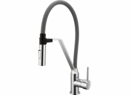 Invena Kuchyňská baterie Terra, stojací, šedá (BZ-98-001)