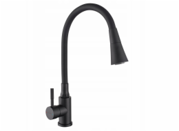 Invena Kuchyňská baterie Gabi, černá BZ-87-004-L