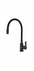Invena Kuchyňská baterie Ksanti Inox, černá BZ-37-I04-L