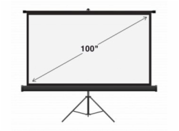 Deluxx Projekční plátno na stativu Camrock Matte T 100