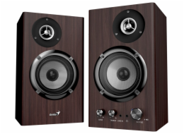 GENIUS Reproduktor SP-HF1812BT, BT, 3.5mm jack, 50W, tmavé dřevo