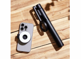 Adam Elements Selfie Pro - Magnetická Bluetooth selfie tyč se stativem a LED světlem, černá - Záruka bezpečnosti. Snadné splátky. Doprava zdarma nad 170 PLN.