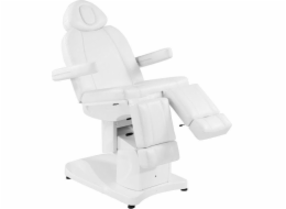ELEKTRICKÉ KOSMETICKÉ KŘESLO. MOTOR AZZURRO 708AS PEDI 3. BÍLÝ