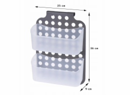 Kela Sprchový koš Sprchový koš do koupelny, 25,3 x 35,5 x 10 cm