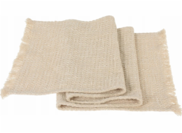 Home Styling Collection Kolekce bytového stylingu Ubrus na stůl v přírodní barvě, 150 x 40 cm