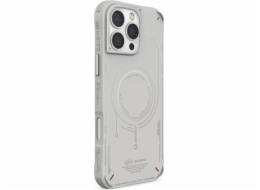Magnetické nabíjecí pouzdro Skinarma Mecha iPhone 16 Pro Max 6.9 světle šedé