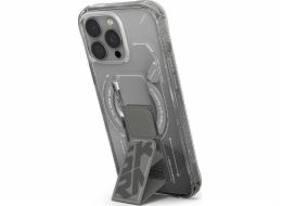 Pouzdro Skinarma Helio iPhone 16 Pro 6.3 Magnetic Charging + Grip Stand titan