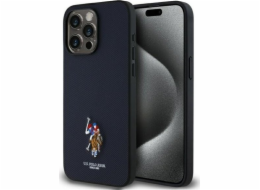 U.S. Polo Assn Pouzdro US Polo USHCP15XPEMV pro iPhone 15 Pro Max 6.7, tmavě modré, s vyšívaným vzorem a DH