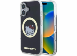 Hello Kitty Pouzdro Hello Kitty HKHMP16SHSWKK pro iPhone 16 6.1 černé/černé, IML Sweet Kitty MagSafe