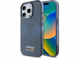 Pevné pouzdro Red Bull RBHMP15L24HIDBV na iPhone 15 Pro 6.1 tmavě modrá/námořnická IML Two Bulls MagSafe