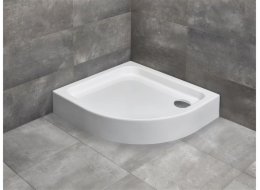 Radaway Sirios E půlkruhová rohová sprchová vanička 90 cm x 80 cm (SBE8917-1L)