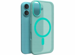 Silikonové pouzdro Puro Daylight MagSafe pro iPhone 16 – zelené