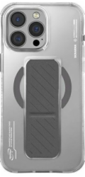 Pouzdro Skinarma Axon iPhone 16 Pro Max 6.9 Magnetic Charging + Grip Stand titan
