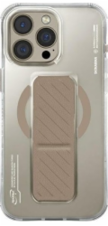 Magnetické nabíjecí pouzdro Skinarma Axon iPhone 16 Pro Max 6.9 + Grip Stand Champagne
