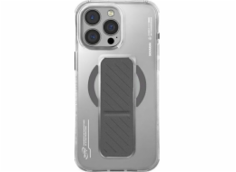 Pouzdro Skinarma Axon iPhone 16 Pro 6.3 Magnetic Charging + Grip Stand titan