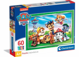 Delione Tlapková patrola 26071, 33,5 cm x 23,5 cm, 60 dílků.