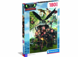 Delione Clementoni Super Dragons 29793, 48,5 x 33,5, 180 d