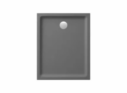 Cersanit OBDÉLNÍKOVÁ SPRCHOVÁ VANIČKA TAKO 100X80X4 MATNĚ ŠEDÁ