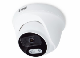 Planet ICA-4480F H.265 4megapixelová plnobarevná kopulová IP kamera: Barevný denní i noční režim, podpora teplého LED světla 4000K až do 25 m, inteligentní IR, objektiv 3,6 mm, H.265(+)/H.264