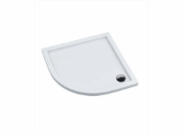 Alkotest KNG.B-02-P-80-5/3-BÍLÁ-90 / AQUAFORM / SLIM / SPRCHOVÁ VANIČKA 80X80X5/3 PŮLKRUHOVÁ, FI90, R550 BÍLÁ /