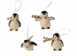 Vánoční hračky na stromeček 520799, 7 cm, polyester