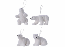 Vánoční hračka Medvěd, 11 cm