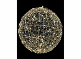 Dekorační koule Vánoční dotek, 30 cm, 80 LED