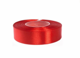 Dárková balicí stuha, červená, 2,5 cm x 3200 cm Dárková balicí stuha, červená, 2,5 cm x 3200 cm