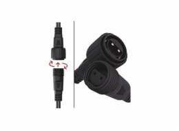 Světelný řetěz Icicle, 12 m, studená bílá, 476 LED